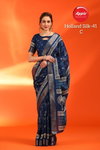 Holland Silk 41 By Apple Cotton Silk Printed Sarees Wholesale Market In Surat